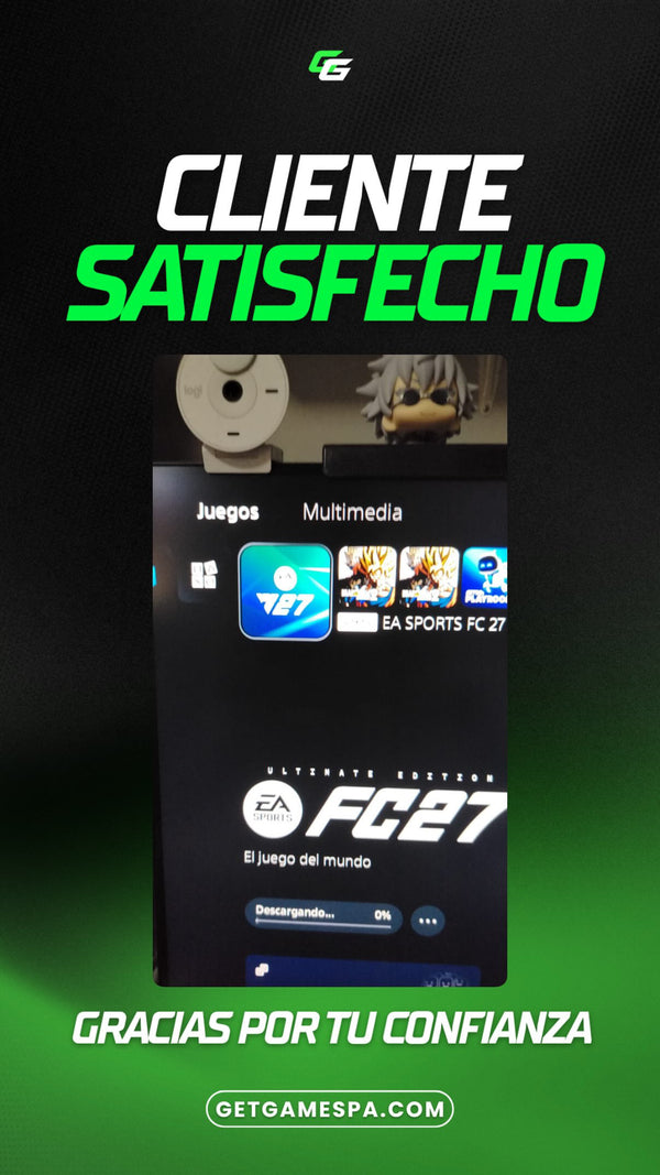 Captura de un cliente de GetGames ya jugando