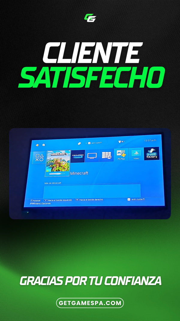 Captura de un cliente de GetGames ya jugando