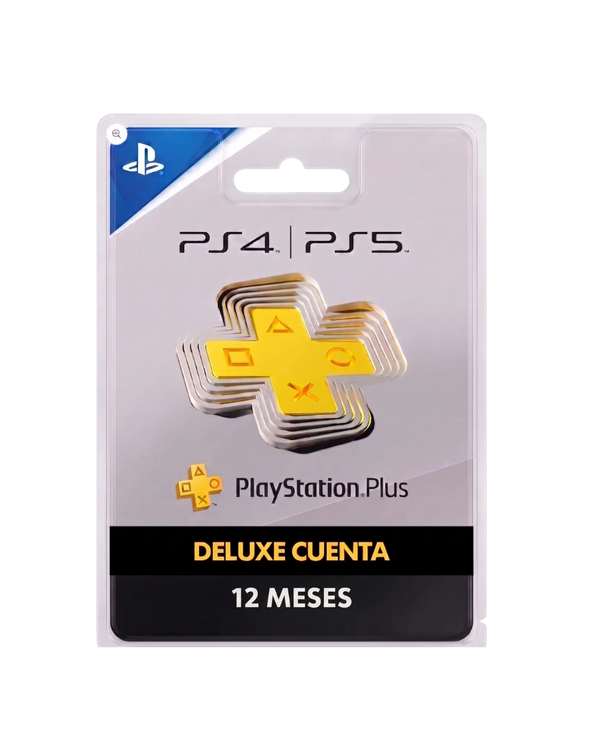 PS Plus Deluxe 12 meses para PS4 y PS5
