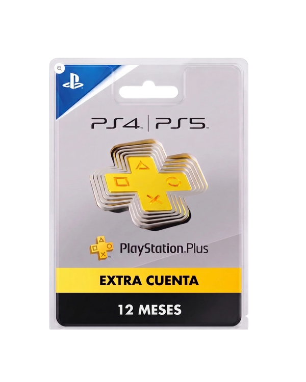 PS Plus Extra 12 meses para PS4 y PS5